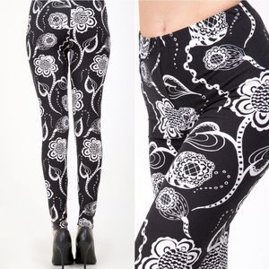Buttery Soft Floral Print Leggings